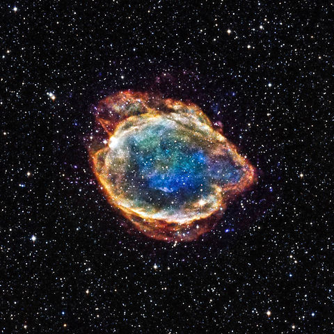 G299 Remanente de supernova tipo Ia, origen del descubrimiento de la Energía Oscura. Author: NASA/CXC/U.Texas